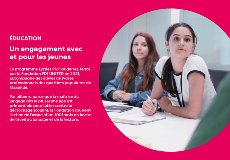 Les actions phares de l’année 2024 - Education