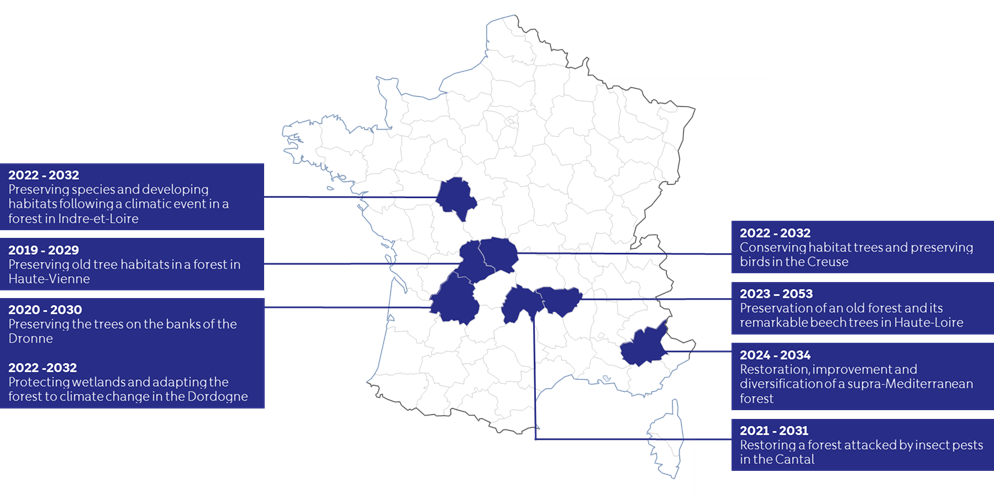 Biodiversity Ecosystem Services projects